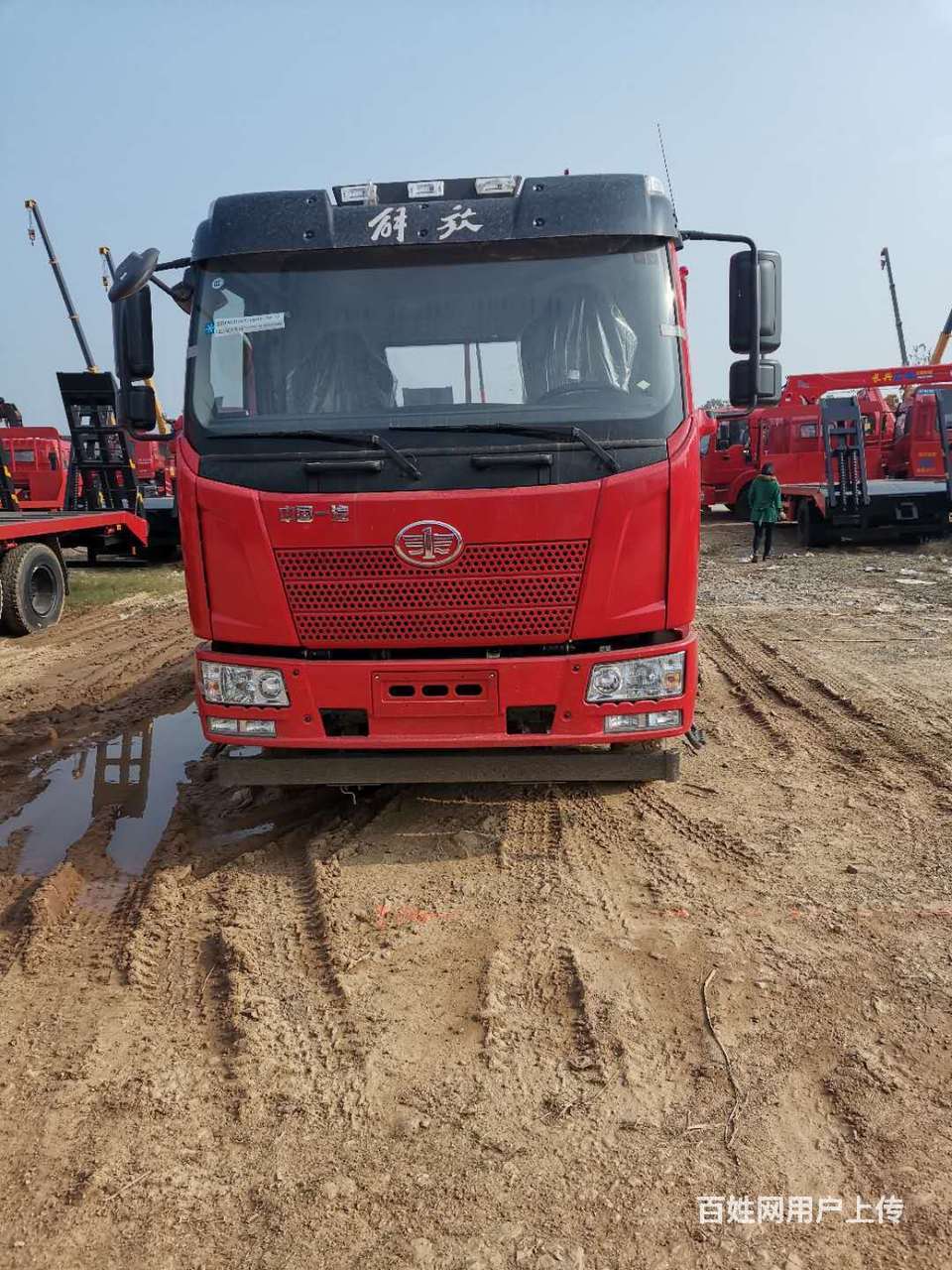 解放单桥平板车 包上牌可分期