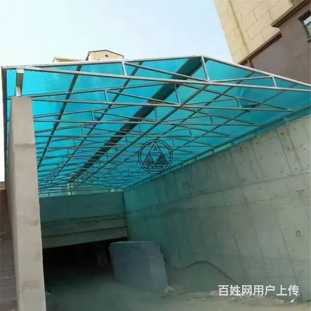 宁阳阳光板,宁阳阳光板车棚,宁阳阳光板温室大棚 - 图片 6