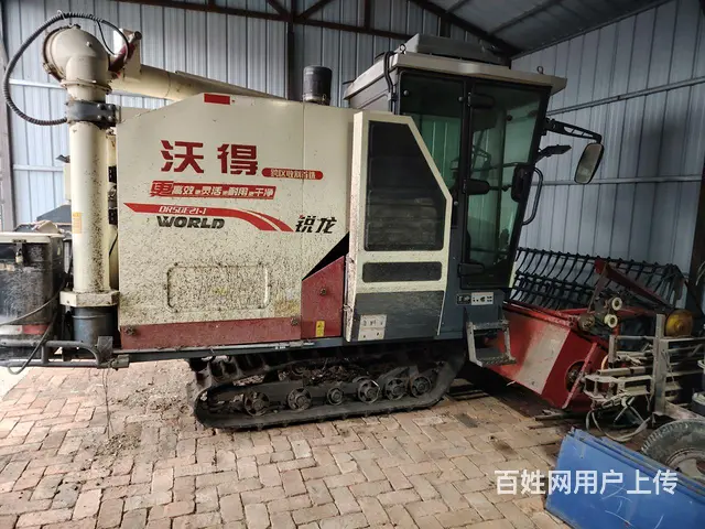 出卖自己家的沃得收割机豆收，车板正 - 图片 2