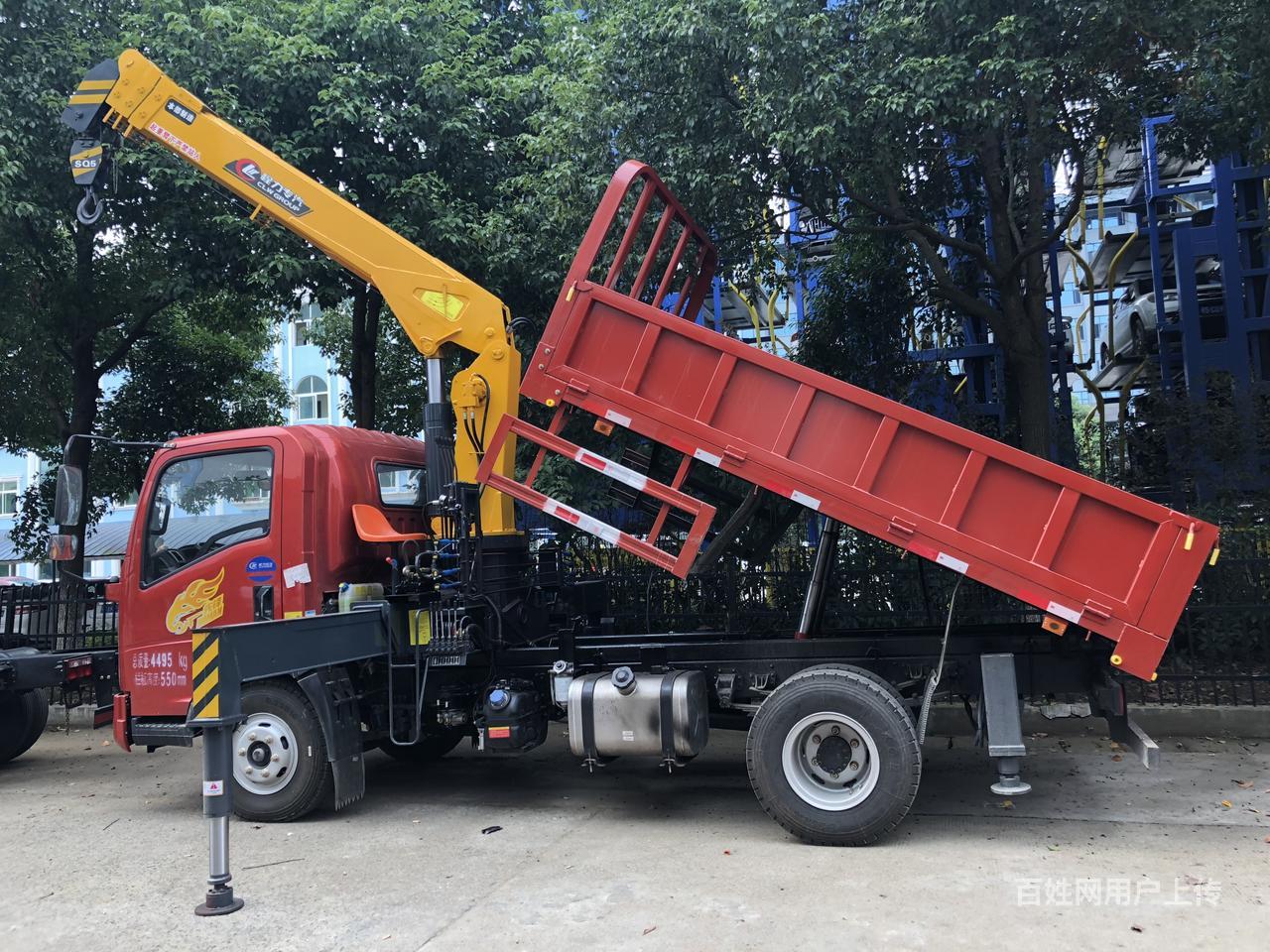 【图】- 蓝牌5吨自卸随车吊 包上牌 - 北京朝阳货车 - 北京百姓网