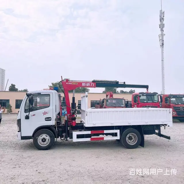东风多利卡D6蓝牌随车吊 来厂考察报销路费 - 图片 7