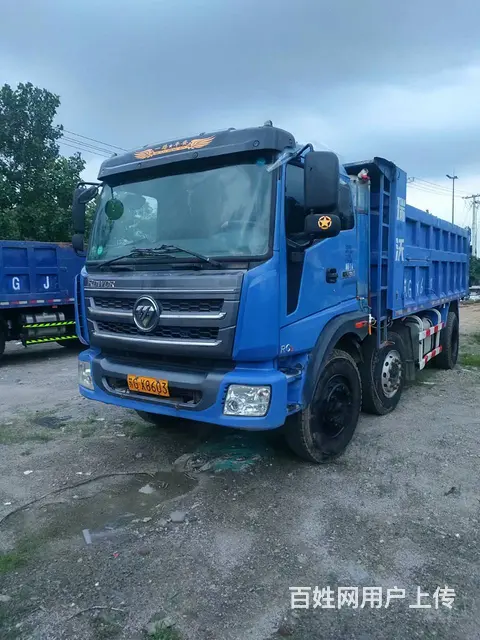 特价出售轻量化前四后四工程自卸车 原版原车 - 图片 1