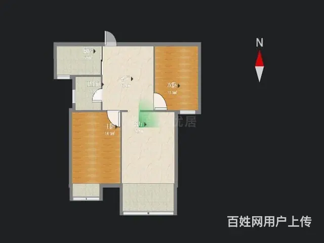 飞龙吾悦旁飞龙新苑精装2房，满2年，降价急售，有图为证 - 图片 10