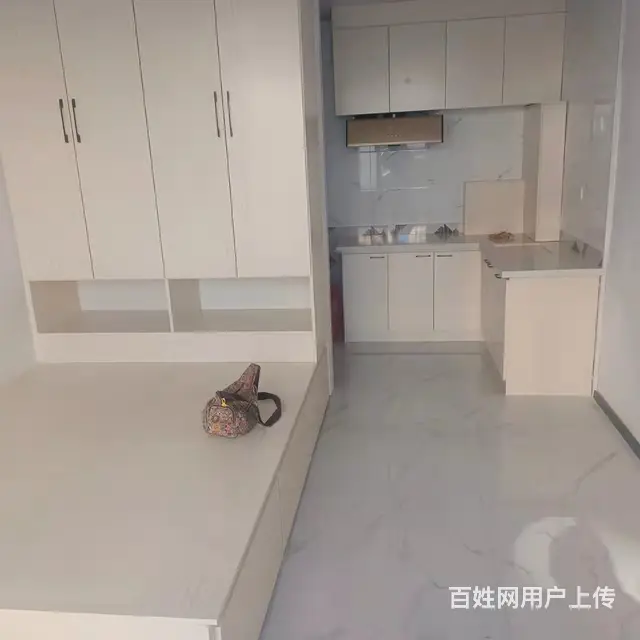 六中北侧金域兰一室公寓精装双床洗衣机热水器包取暖包物业包网季 - 图片 1