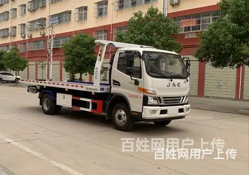重汽牌蓝牌清障车厂家直销 - 图片 7
