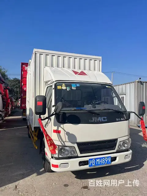 低价出售17年4.2米江铃顺达厢式车 - 图片 2