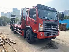 大运G6玉柴180马力平板车　挖机拖板车先看车满意再付款