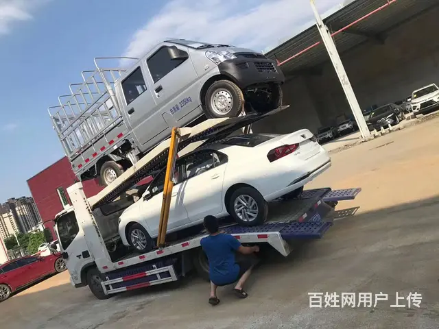 程力佳运轿运车豪沃蓝牌二位板轿运双层板轿运车多少钱 - 图片 12