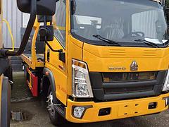 蓝牌清障车 重汽豪沃一拖二清障车  国六排放包上户
