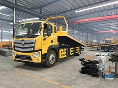 江铃，庆铃，福田，江淮系列一拖二平板清障车，拖车