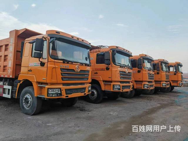 21年德龙后八轮5.8米自卸车380马力 原版原漆的图片