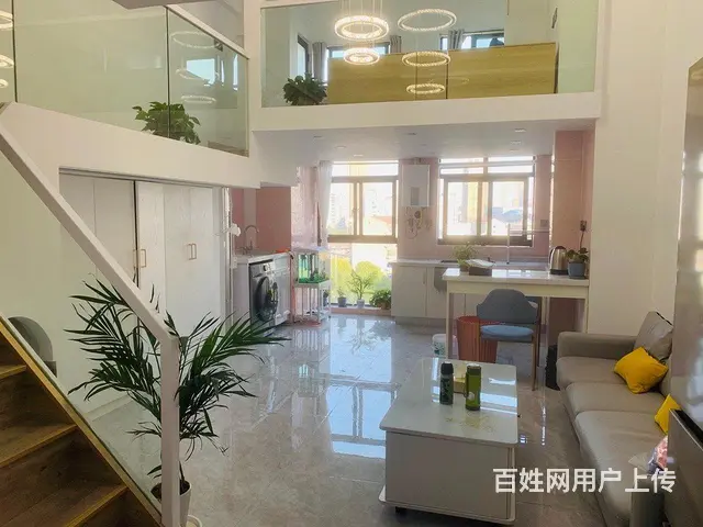 新房！湖塘吾悦广场挑高4.5米公寓带燃气全景落地窗民用水电 - 图片 4