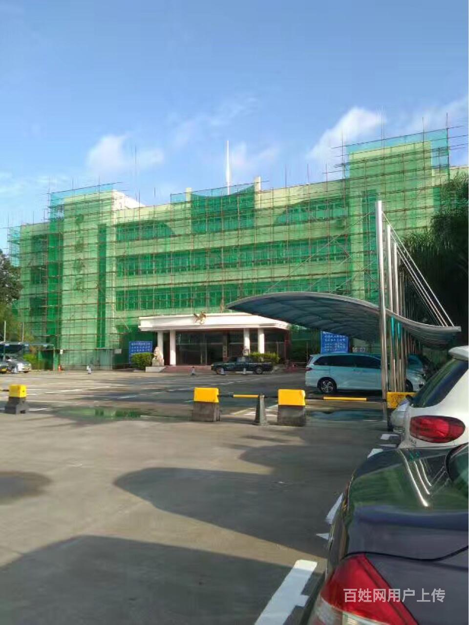 大朗外墙搭钢管架搭竹架排栅架脚手架