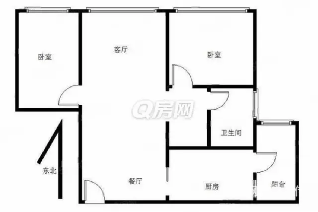 明珠轻轨站楼上  环宇城高层 全新精装 2房 未住过 - 图片 10