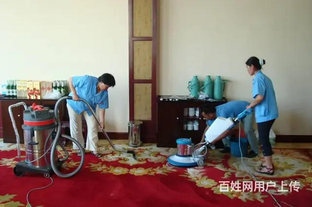成都专业地毯沙发窗帘清洗消毒、石材养护、地板打蜡 - 图片 1