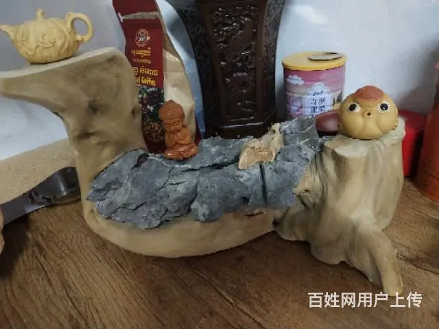 撑杆木根抱石 - 图片 2