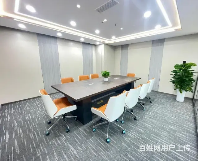 正大旁，（国宝大厦）大幅，精装修 带隔断，免介绍费。 - 图片 8