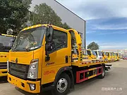 程力重汽豪沃蓝牌清障拖车 可分期包上户