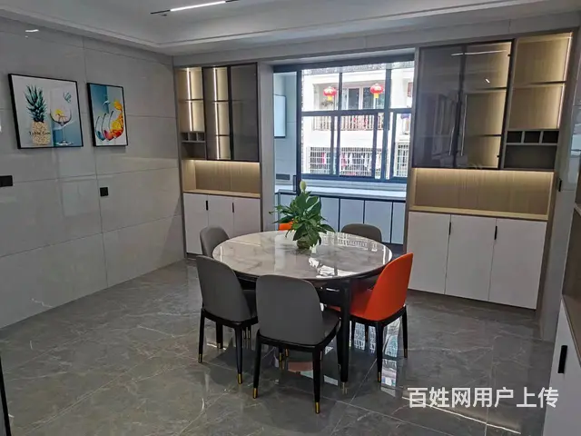上高荣盛华府旁四楼精装修四房送家私有地下室上学近住人安静 - 图片 4