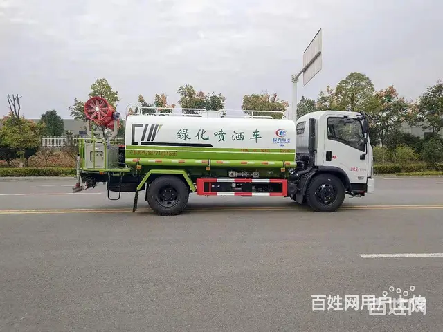 日照国六5吨10吨12吨15吨雾炮洒水车 二手水车 - 图片 6