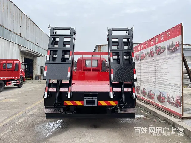 陕汽拉120挖机平板拖车平板运输车 上户无忧 - 图片 2