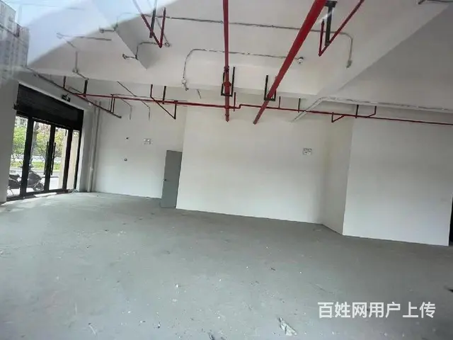 小区大门口，东南北三面朝向，南北通透类独栋花园广场转角商铺 - 图片 3