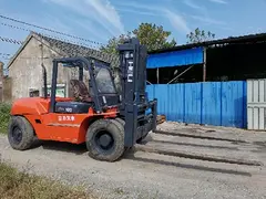 闲置二手10吨叉车转让，重型叉车，精品二手叉车