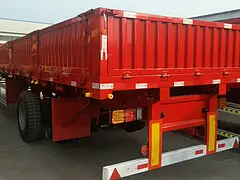 厂家直销13米侧翻自卸半挂车 朝阳1200真空轮胎