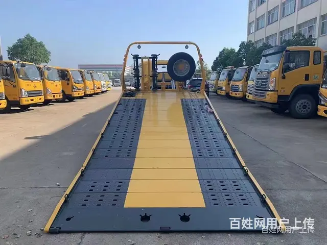 鹤岗一汽解放清障车一体板清障车价格便宜可送车上门 - 图片 4