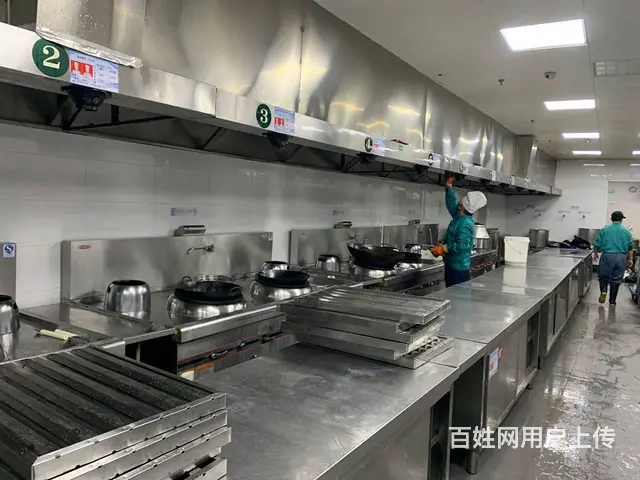江苏昆山花桥工厂机关单位食堂油烟机清洗 - 图片 4
