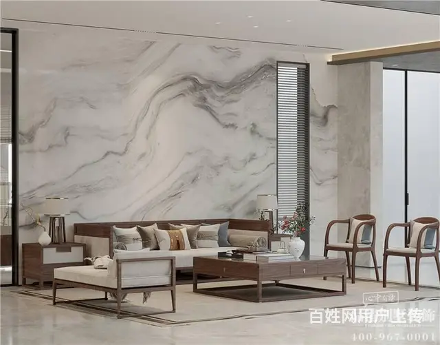 格调新中式|300m²别墅装修案例 - 图片 1