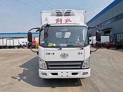 福田奥铃水果蔬菜冻品冷藏车立减2000厂家贴息利率
