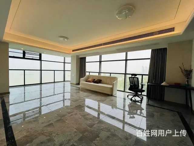 实图拍摄 青山滨江一线江景3房2卫 270度落地窗 - 图片 1