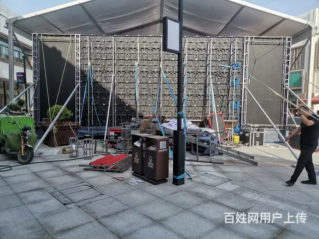 活动公司承接舞台、音响、大屏、桁架搭建、道旗等物料 - 图片 3