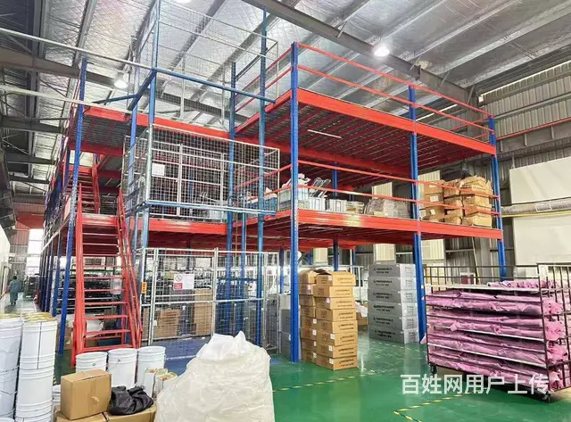 阁楼平台货架重型仓储库房拆装阁楼式货架 - 图片 2