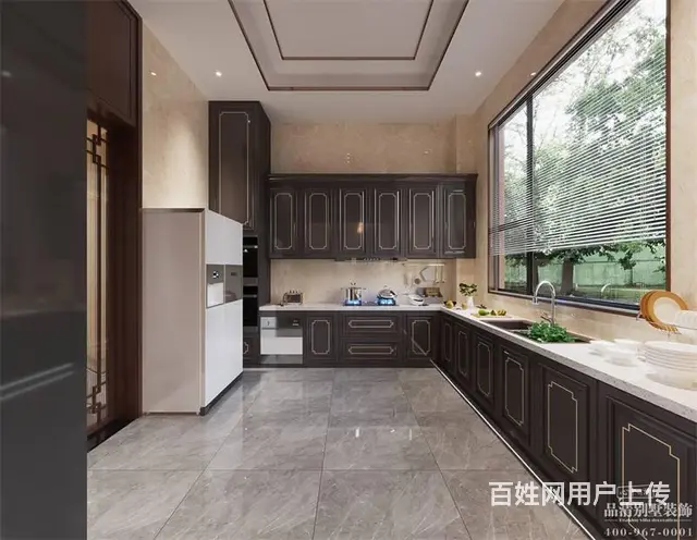 新中式风格800平米常州自建别墅装修案例 - 图片 5