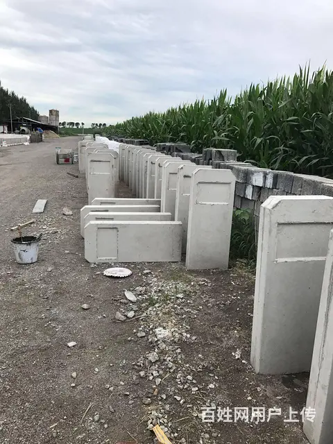 PVC标志桩电缆桩塑钢地埋桩警示牌百米桩 - 图片 9