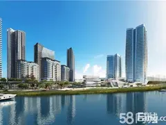 八里湖中奥广场湖景公寓 4.2米复式 出租