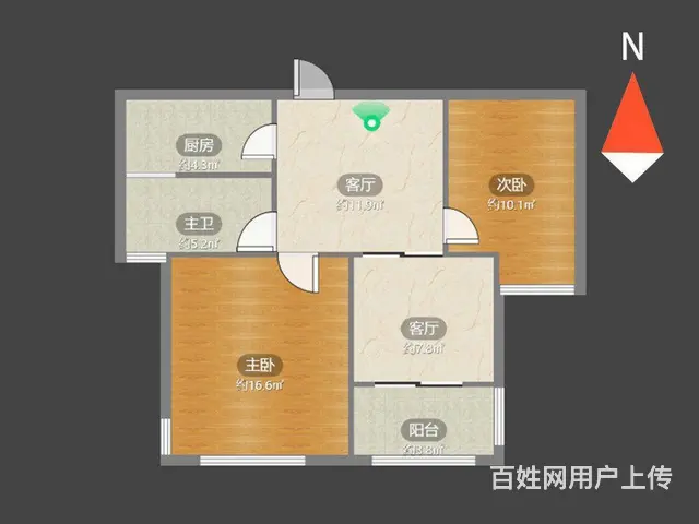 正南桂花园2室2厅企业推荐房源 - 图片 9