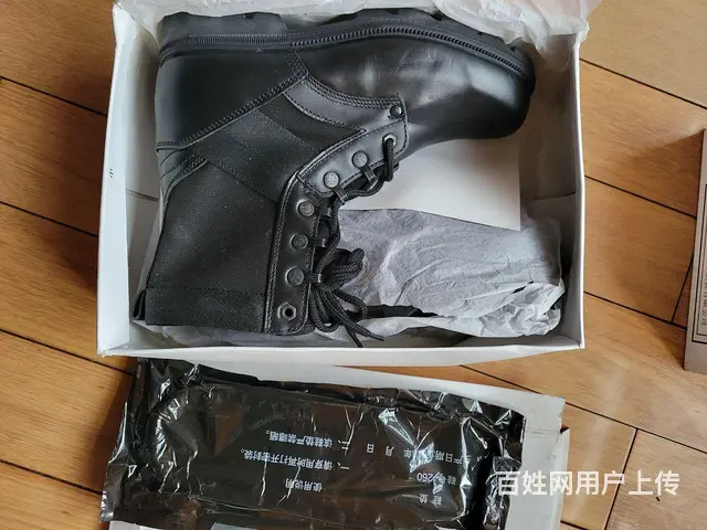 海军制式皮鞋、作训靴、皮棉鞋 - 图片 3