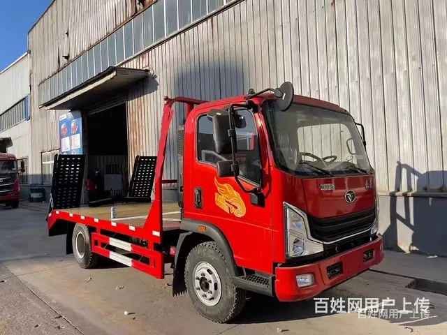 重汽豪曼小型挖机挖机拖板车 平板车 可加货箱 - 图片 9