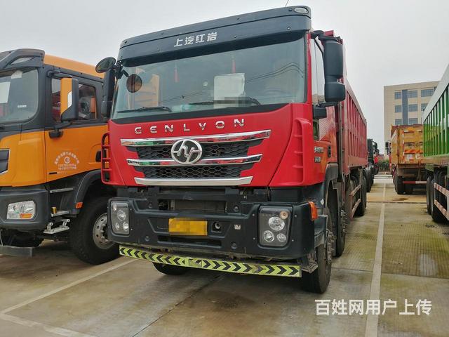 【图】- 二手2年上汽红岩杰狮8米6后翻自卸车 - 阜阳颍州货车 - 阜阳