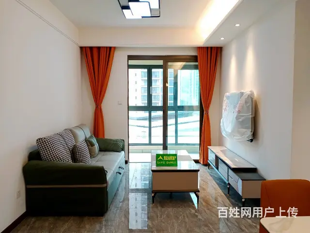 新到领地精装2室出租，全新家具家电（拎包入住） - 图片 1