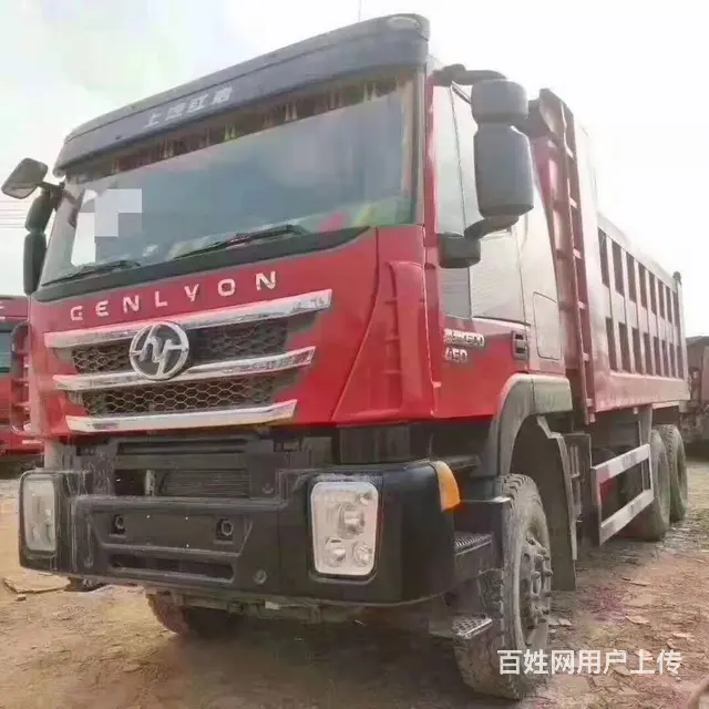 杰狮后八轮 自卸车 450马力国5 - 图片 2