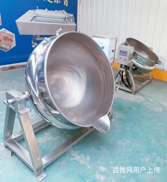 电加热夹层锅 卤煮蒸炒 - 图片 1