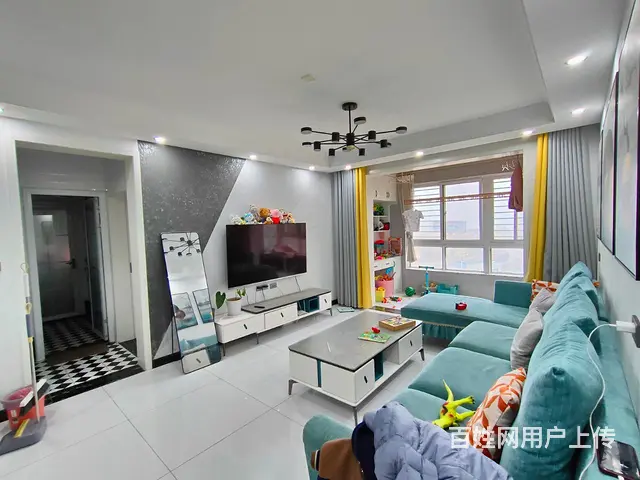 伊川，快道边，大产权双气电梯房，全新精装 - 图片 2