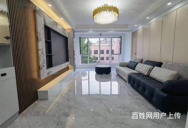 万达附近金域澜庭四楼88.5平两室通厅精装修带家具 - 图片 2