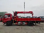 东风单桥六缸新威力8-10吨随车吊 多少钱一台