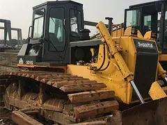 白山周围二手推土机市场 二手山推160湿地型推土机