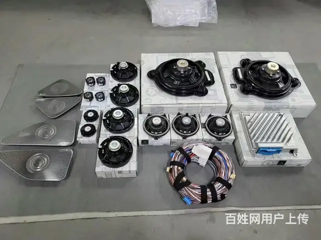 奔驰S400L改装原厂柏林之声小柏林音响和旋转高音 - 图片 1